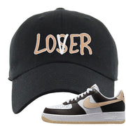 Cappuccino AF 1s Dad Hat | Lover, Black