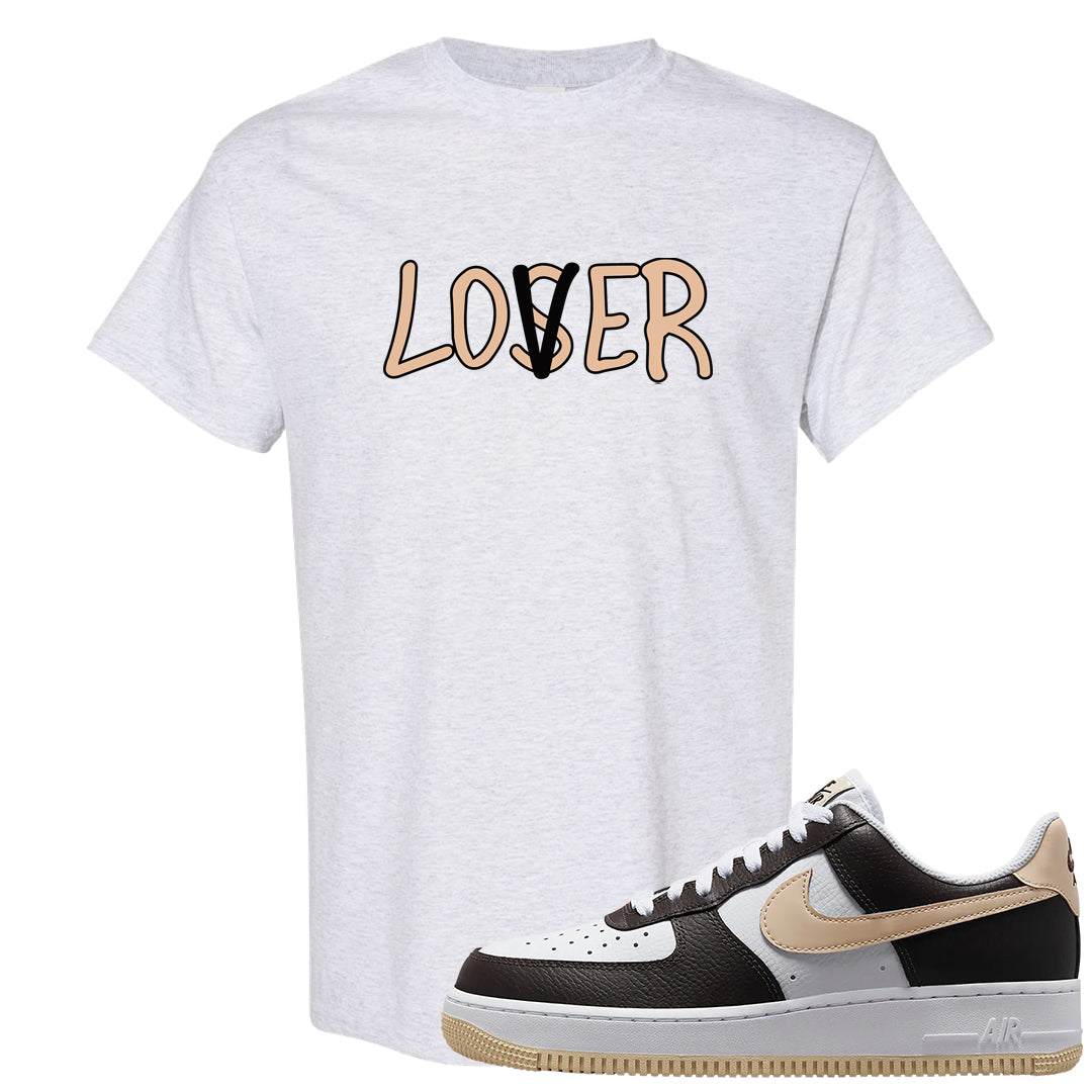 Cappuccino AF 1s T Shirt | Lover, Ash