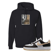 Cappuccino AF 1s Hoodie | Miguel, Black