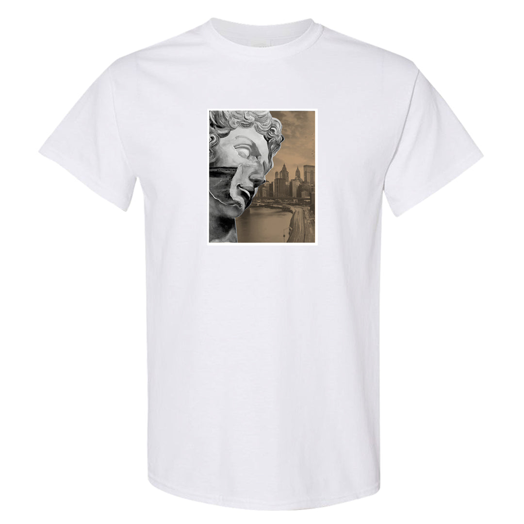 Cappuccino AF 1s T Shirt | Miguel, White