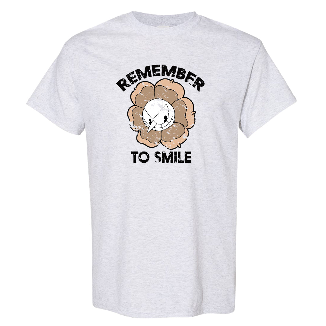 Cappuccino AF 1s T Shirt | Remember To Smile, Ash