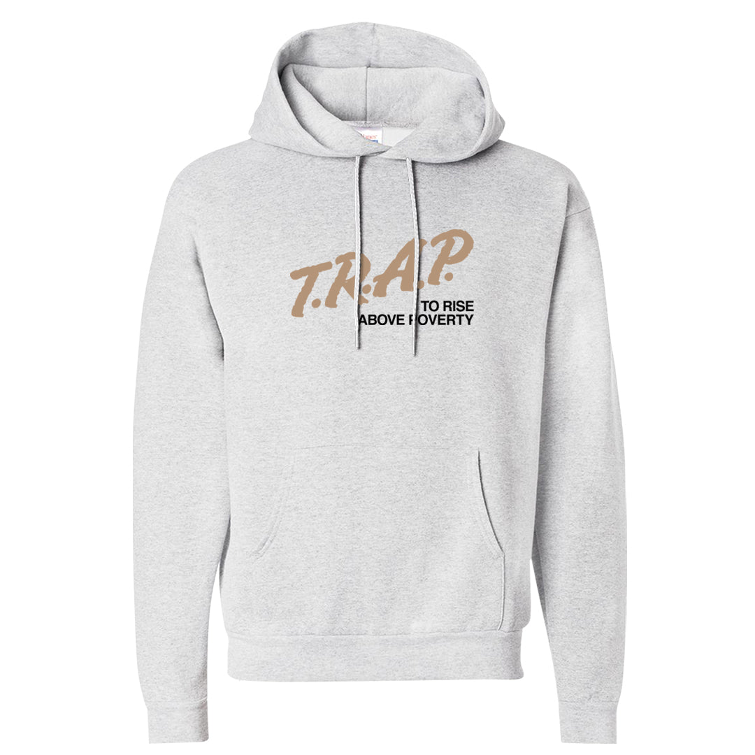 Cappuccino AF 1s Hoodie | Trap To Rise Above Poverty, Ash