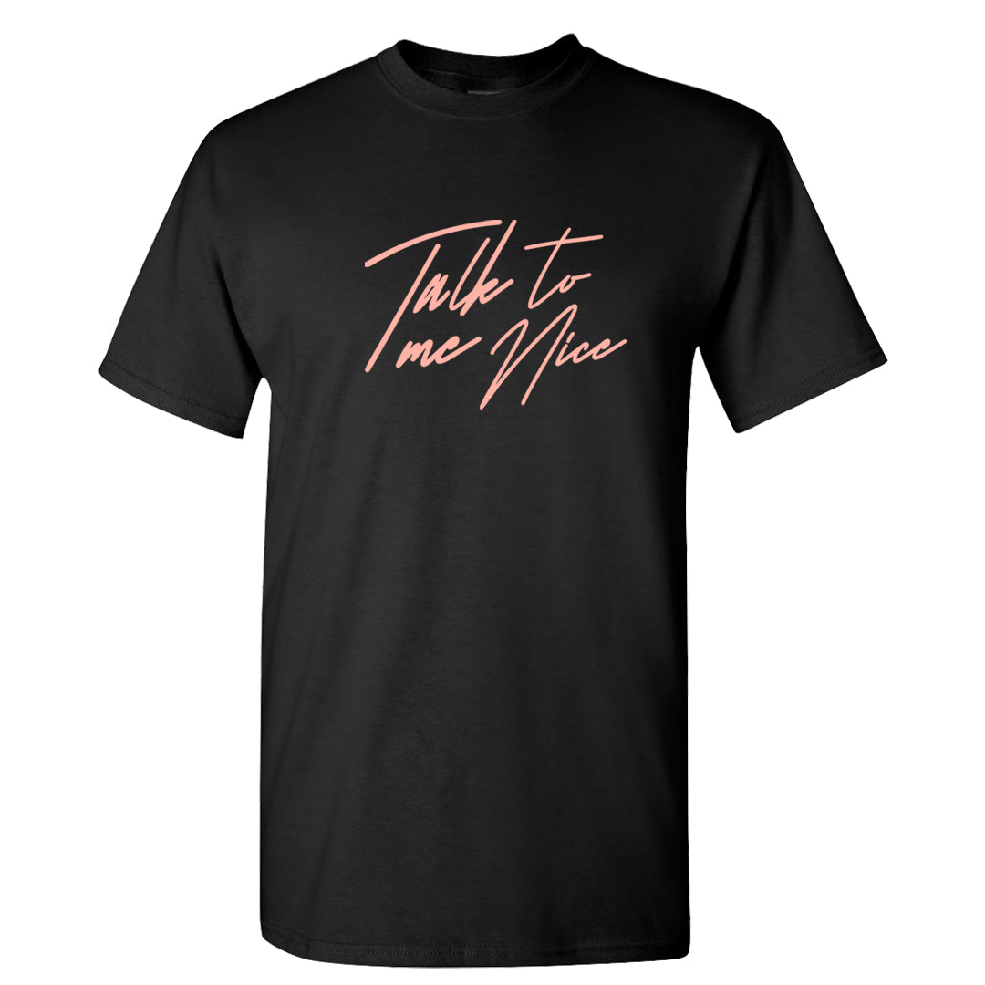 Amber Brown Low  AF1s T Shirt | Talk To Me Nice, Black