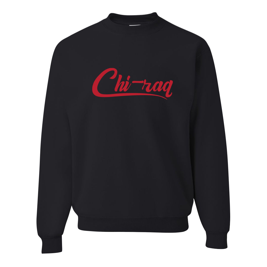 Adobe Low AF 1s Crewneck Sweatshirt | Chiraq, Black