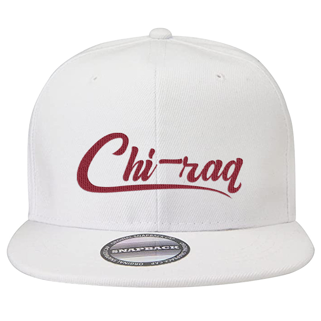 Adobe Low AF 1s Snapback Hat | Chiraq, White