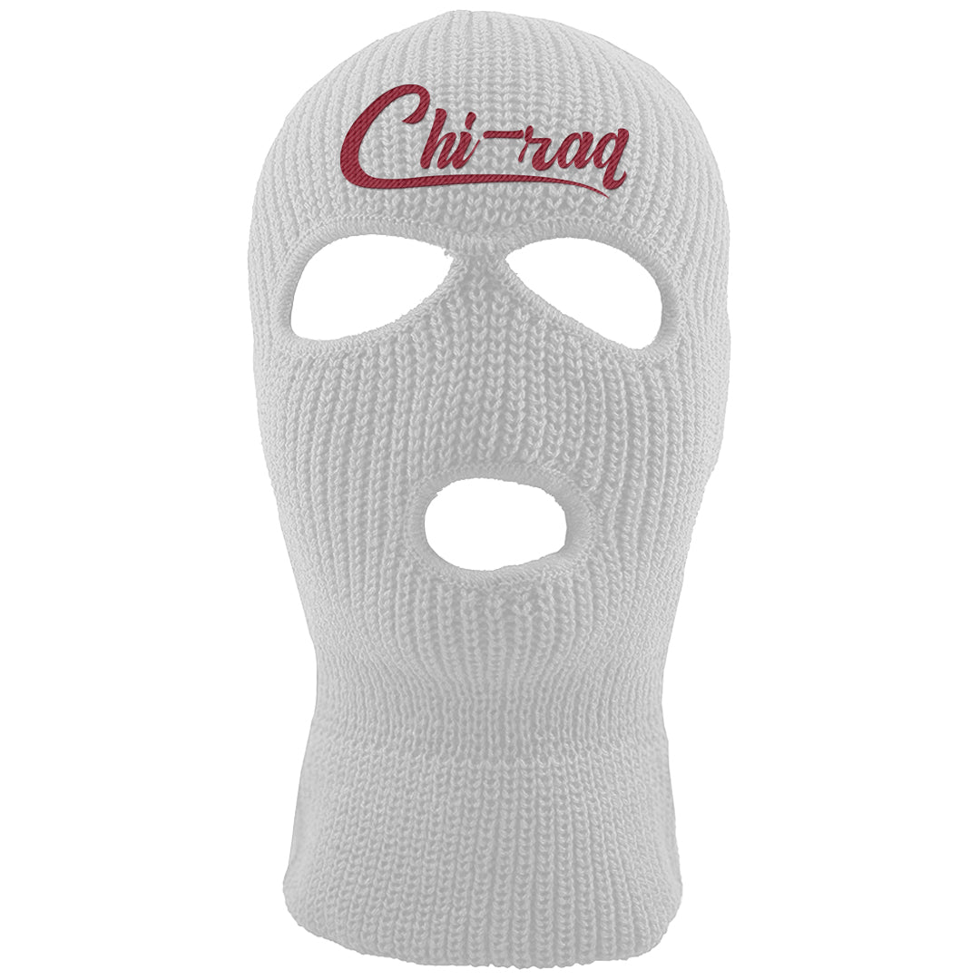Adobe Low AF 1s Ski Mask | Chiraq, White
