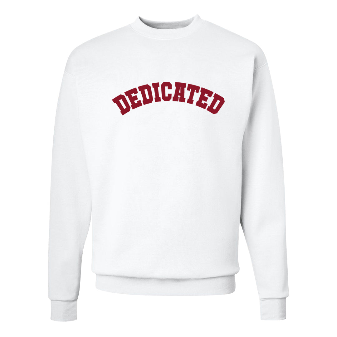 Adobe Low AF 1s Crewneck Sweatshirt | Dedicated, White
