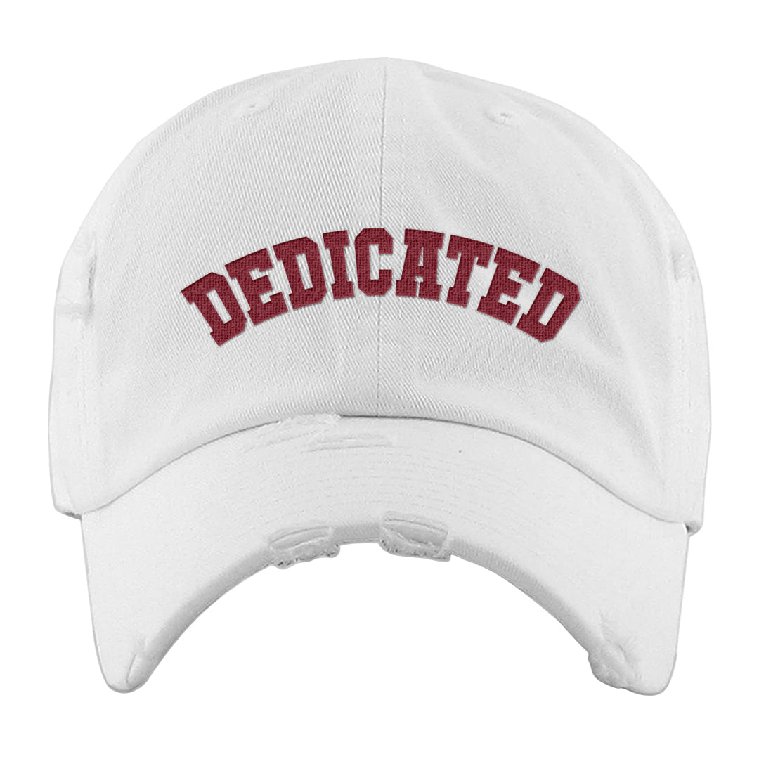 Adobe Low AF 1s Distressed Dad Hat | Dedicated, White