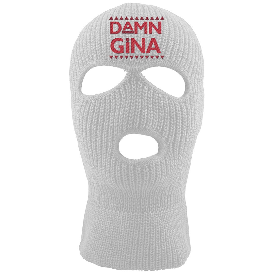 Adobe Low AF 1s Ski Mask | Damn Gina, White