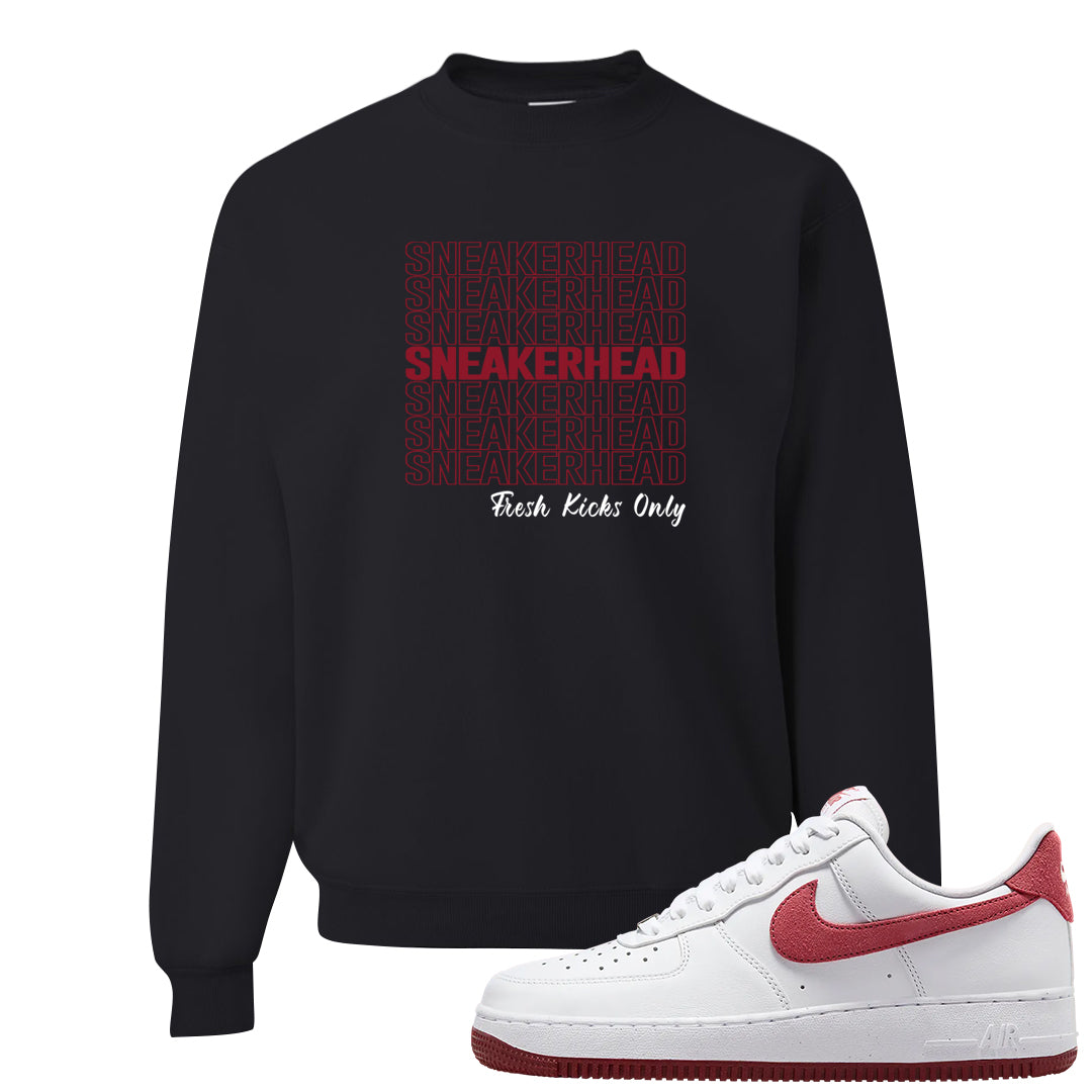 Adobe Low AF 1s Crewneck Sweatshirt | Thank You Sneakers, Black
