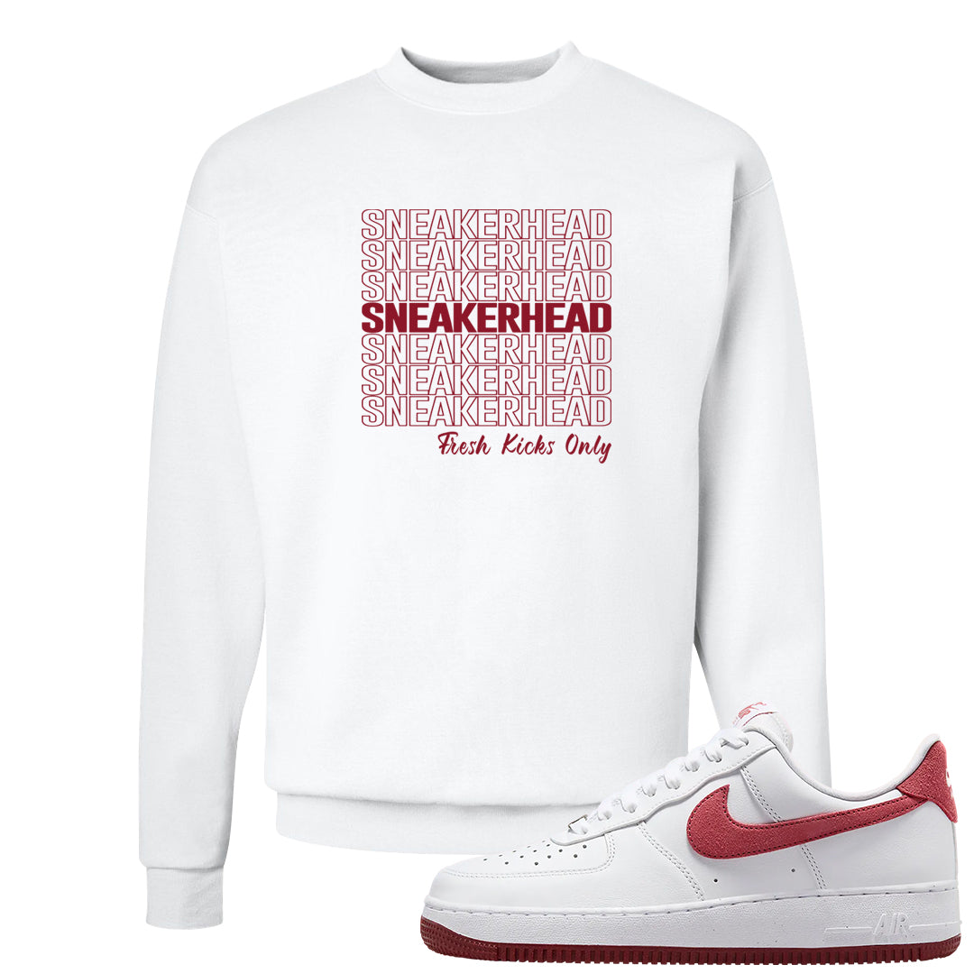 Adobe Low AF 1s Crewneck Sweatshirt | Thank You Sneakers, White