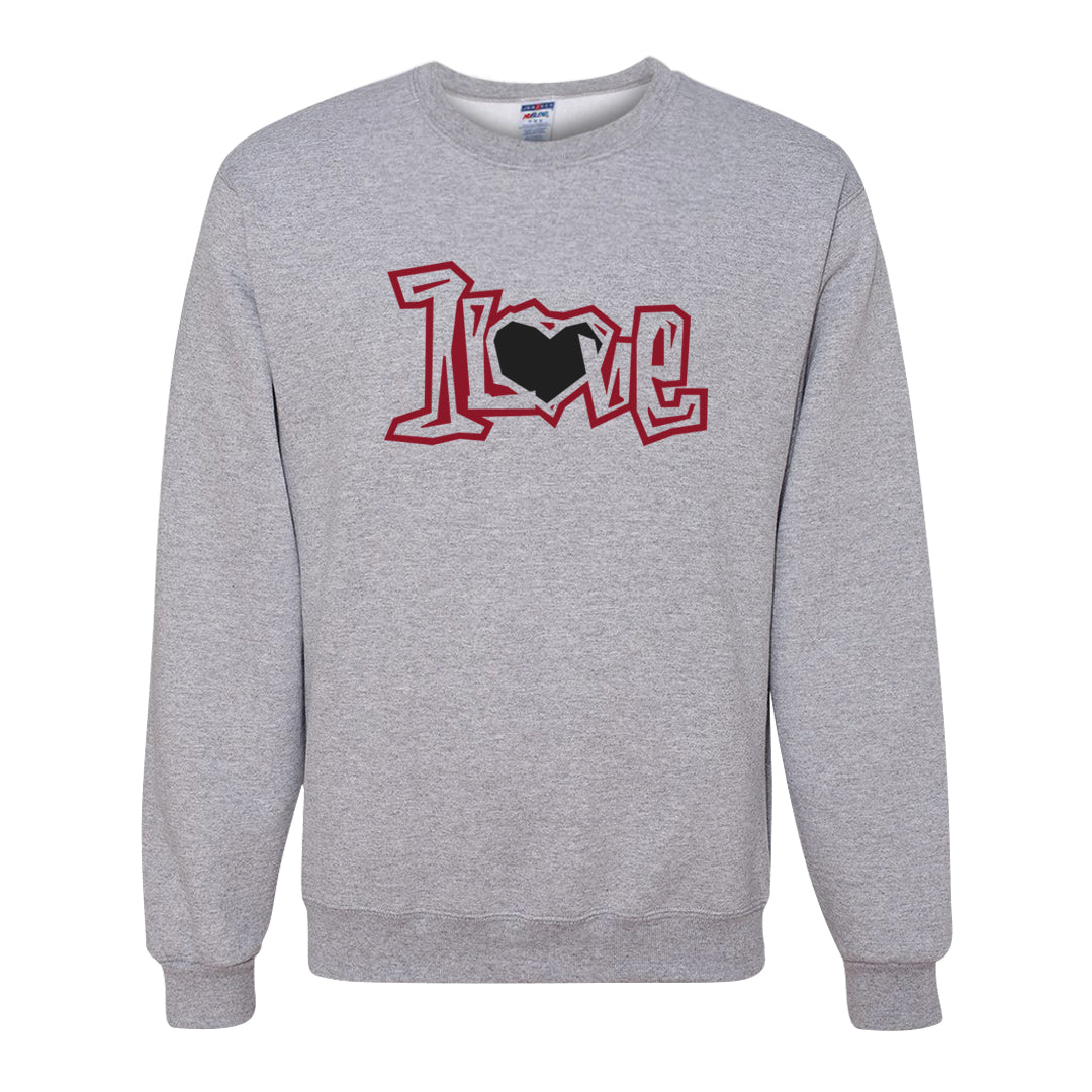 Chicago Low AF 1s Crewneck Sweatshirt | 1 Love, Ash
