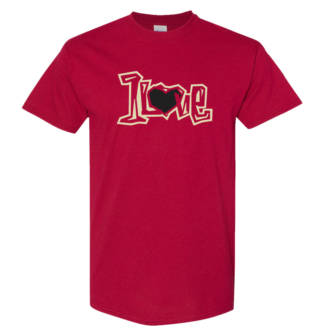 Chicago Low AF 1s T Shirt | 1 Love, Cardinal