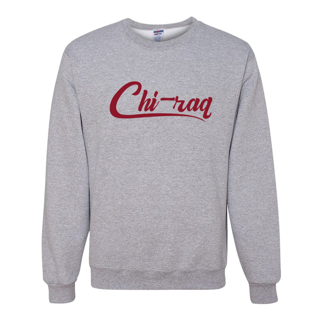 Chicago Low AF 1s Crewneck Sweatshirt | Chiraq, Ash