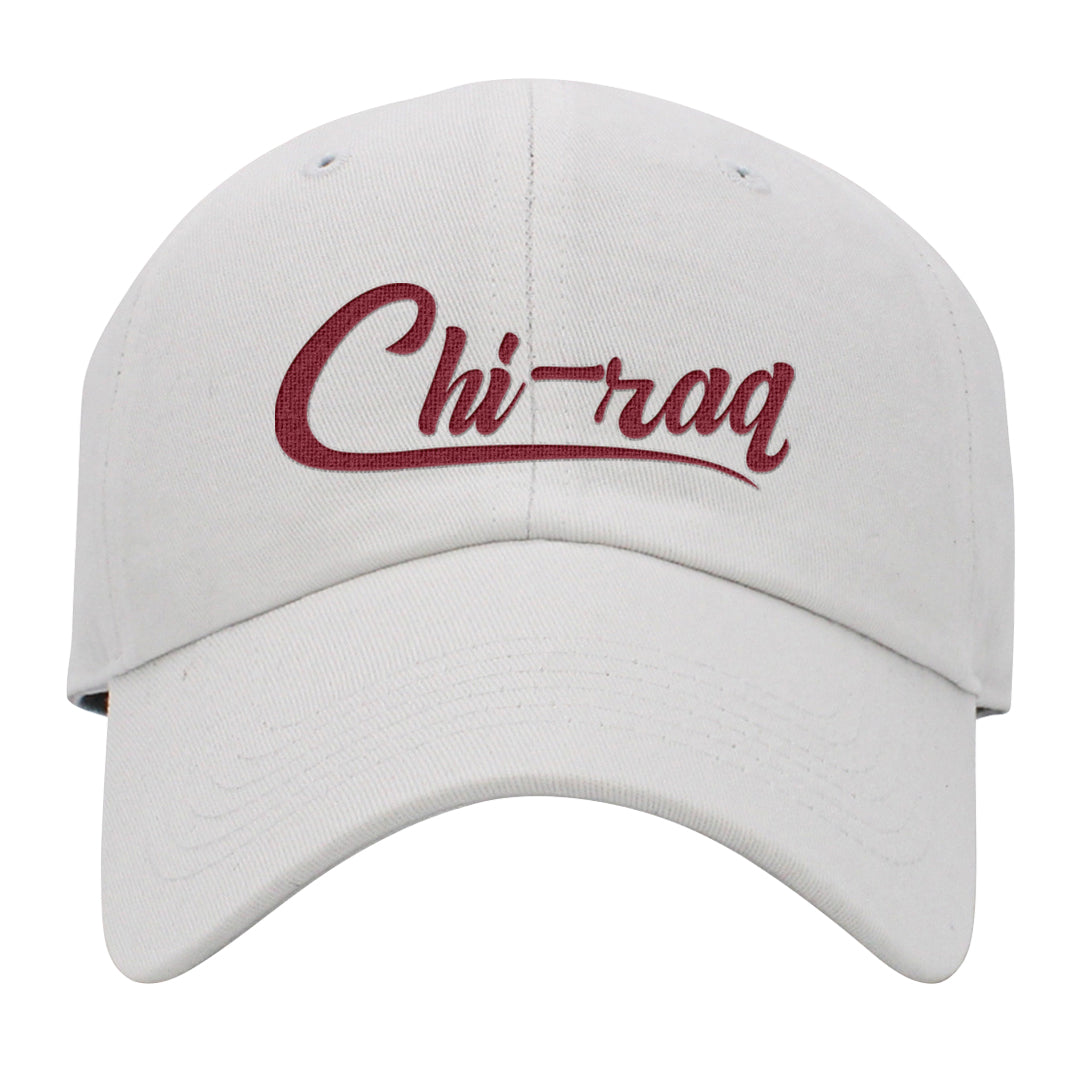 Chicago Low AF 1s Dad Hat | Chiraq, White