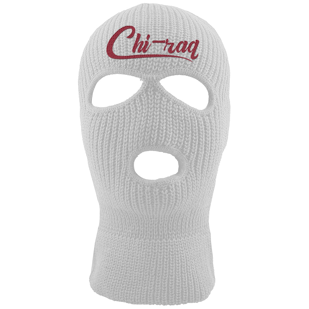 Chicago Low AF 1s Ski Mask | Chiraq, White