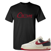 Chicago Low AF 1s T Shirt | Chiraq, Black