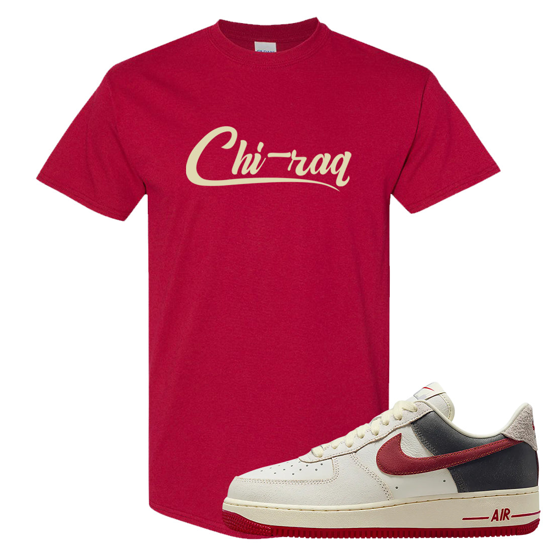 Chicago Low AF 1s T Shirt | Chiraq, Cardinal
