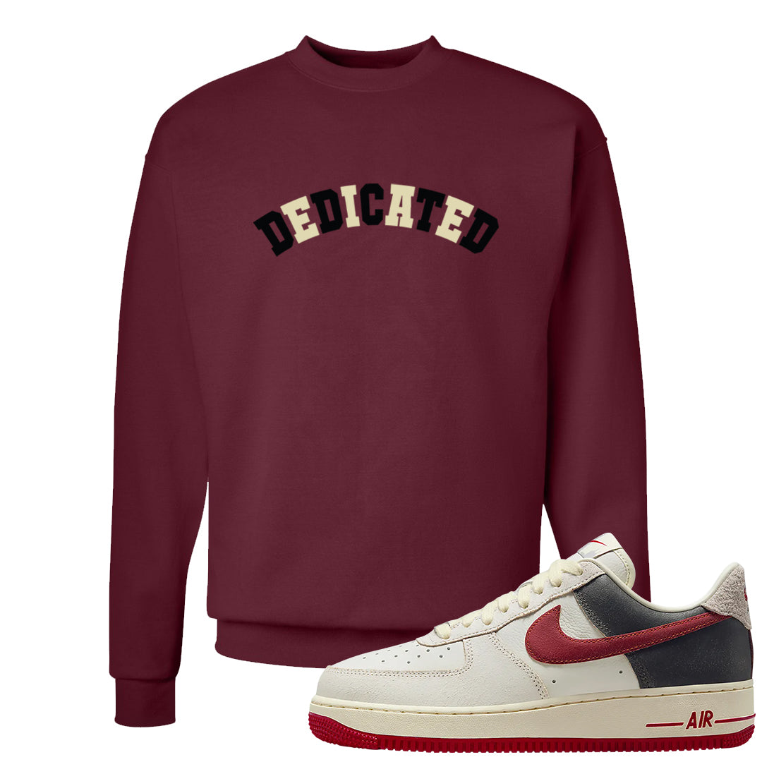 Chicago Low AF 1s Crewneck Sweatshirt | Dedicated, Cardinal