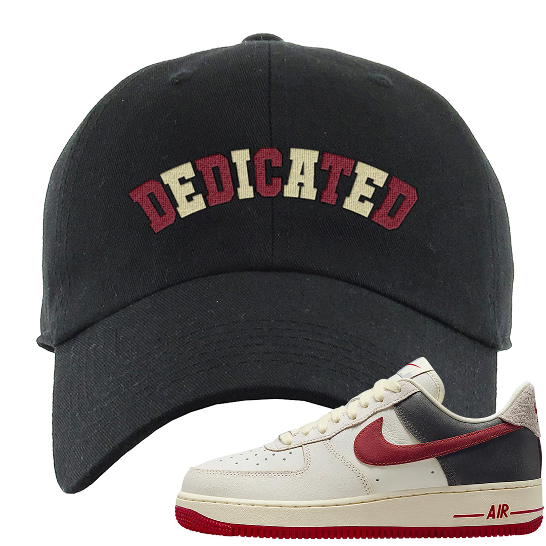 Chicago Low AF 1s Dad Hat | Dedicated, Black
