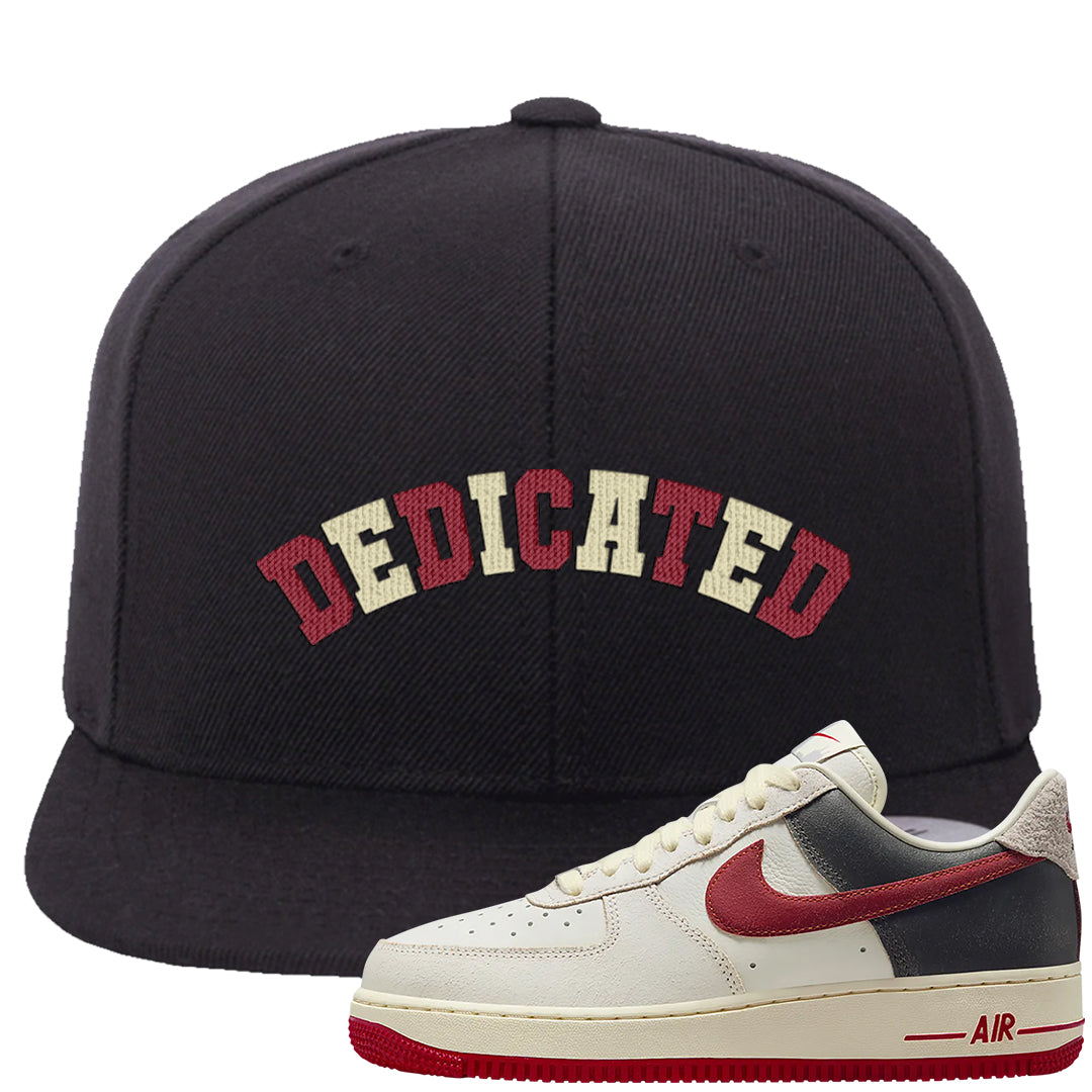 Chicago Low AF 1s Snapback Hat | Dedicated, Black