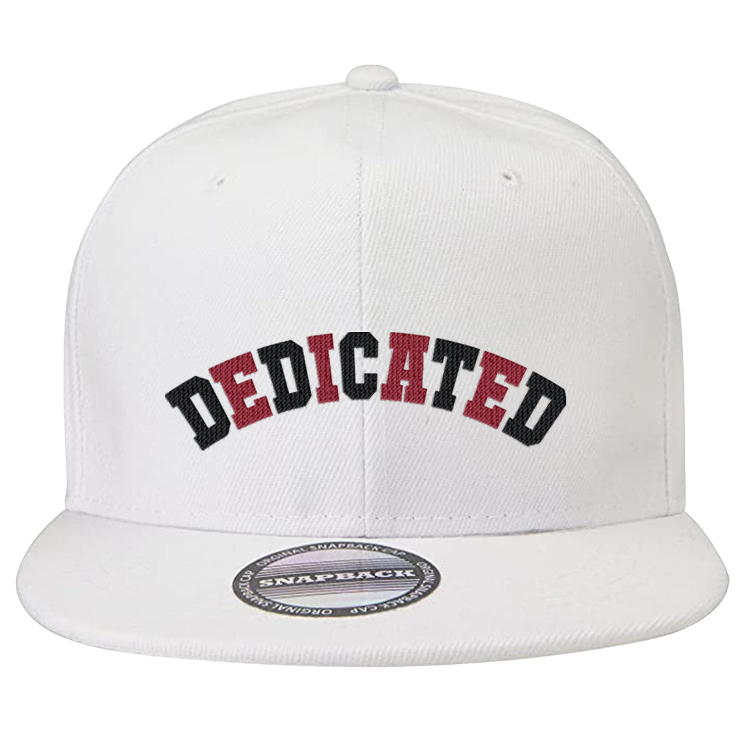 Chicago Low AF 1s Snapback Hat | Dedicated, White