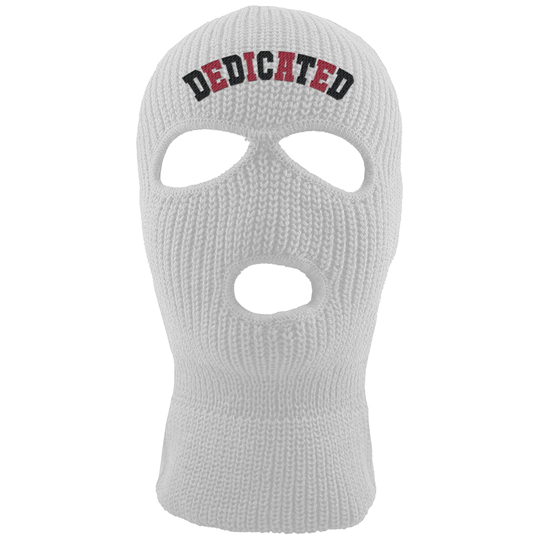 Chicago Low AF 1s Ski Mask | Dedicated, White