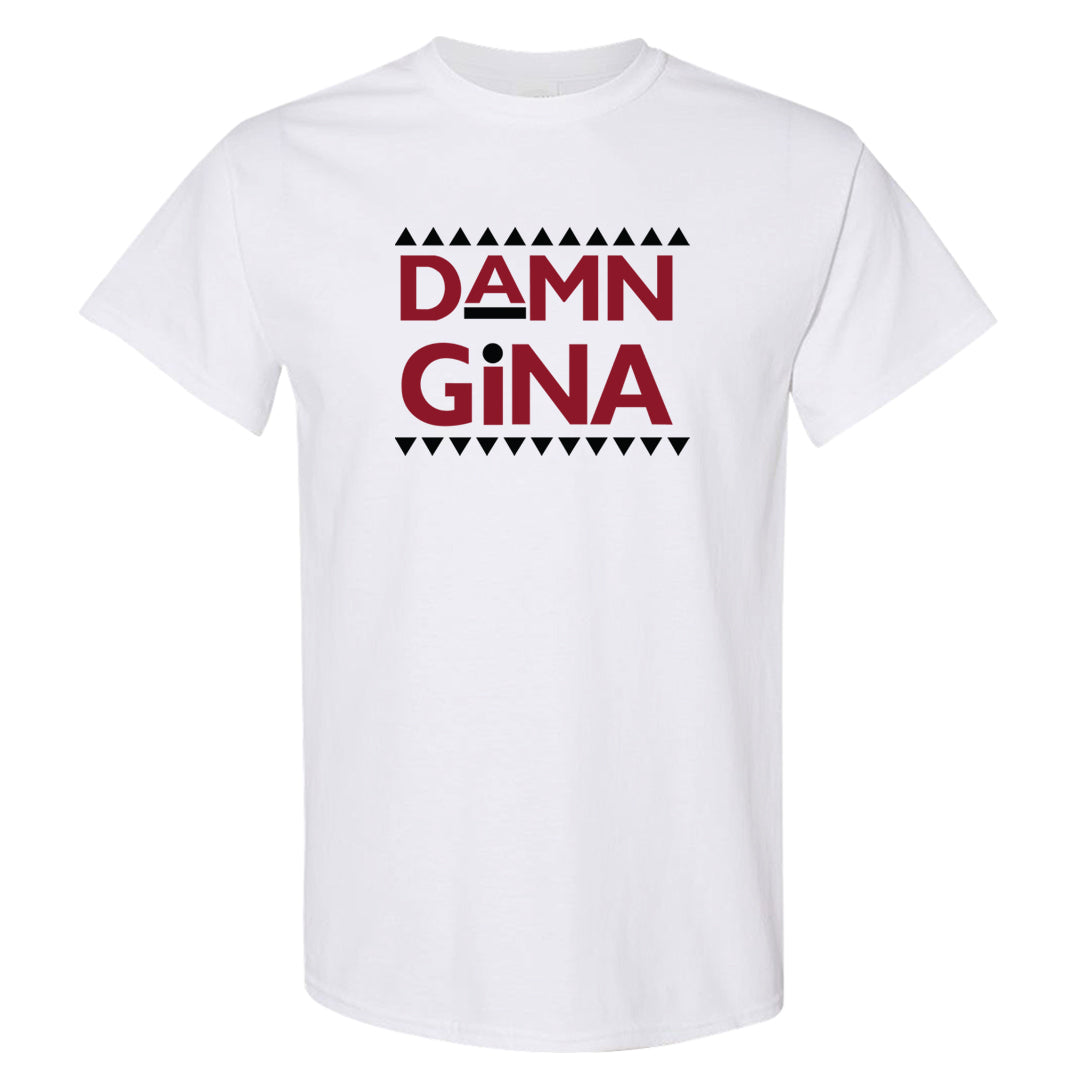 Chicago Low AF 1s T Shirt | Damn Gina, White
