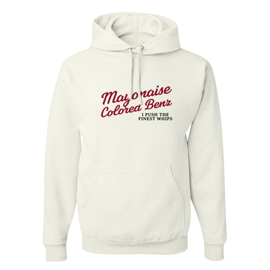 Chicago Low AF 1s Hoodie | Mayonaise Colored Benz, White
