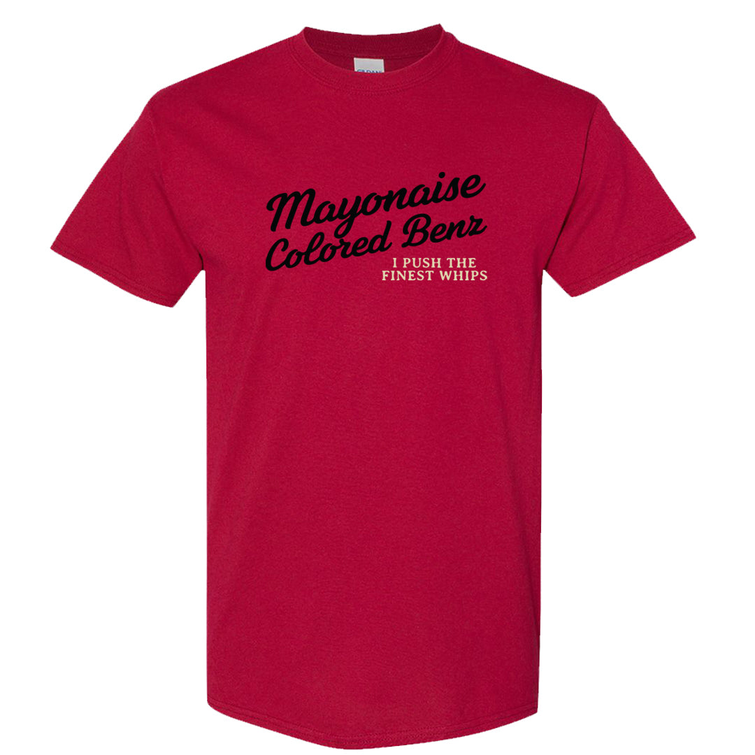 Chicago Low AF 1s T Shirt | Mayonaise Colored Benz, Cardinal