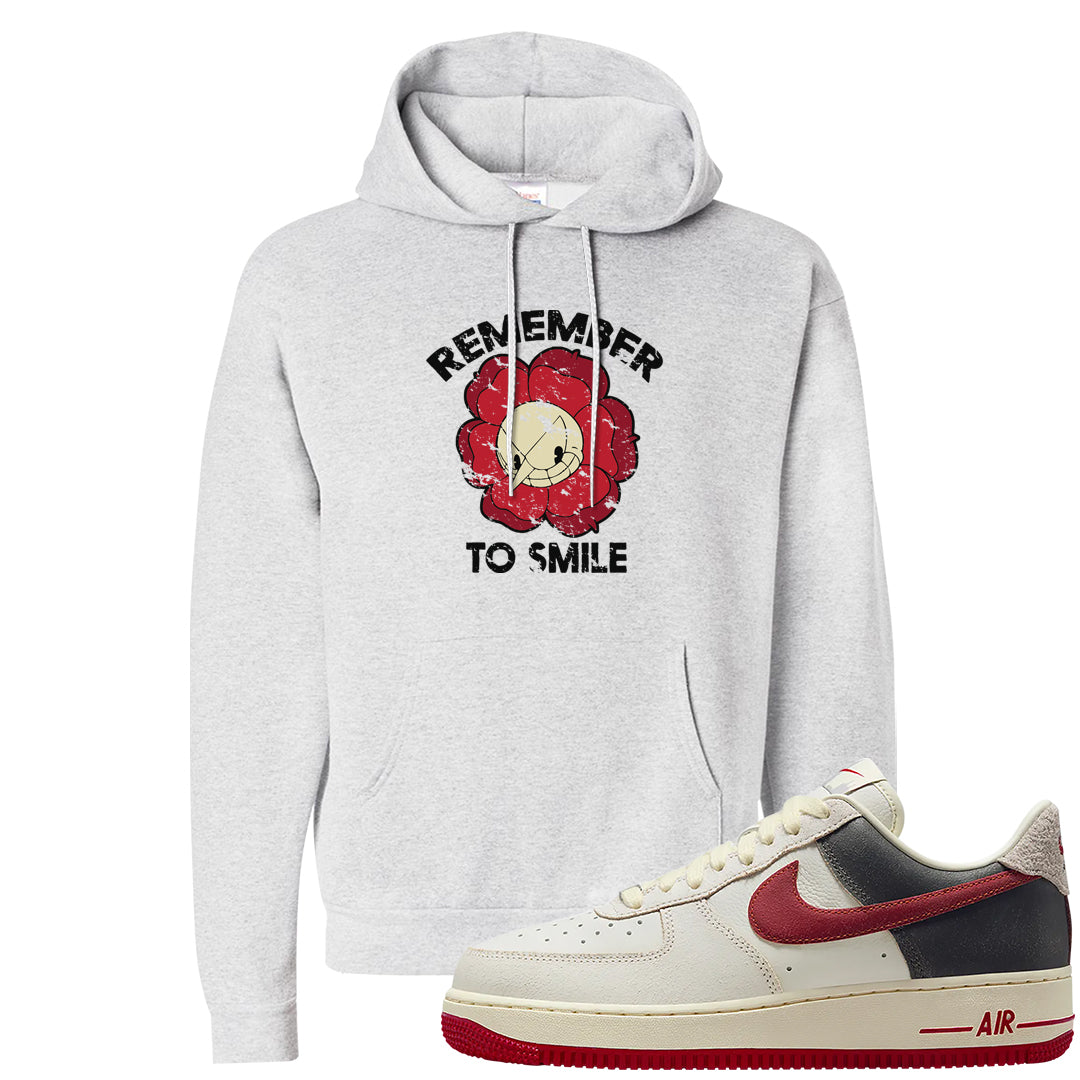Chicago Low AF 1s Hoodie | Remember To Smile, Ash