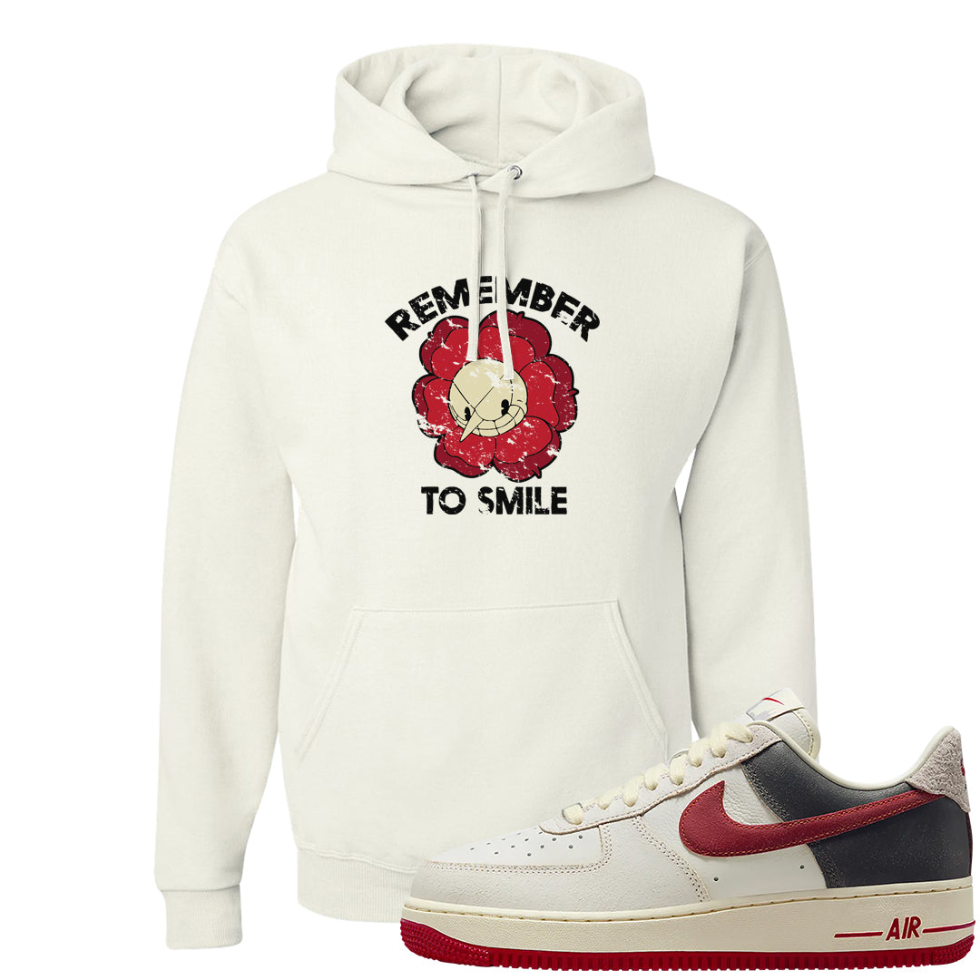 Chicago Low AF 1s Hoodie | Remember To Smile, White