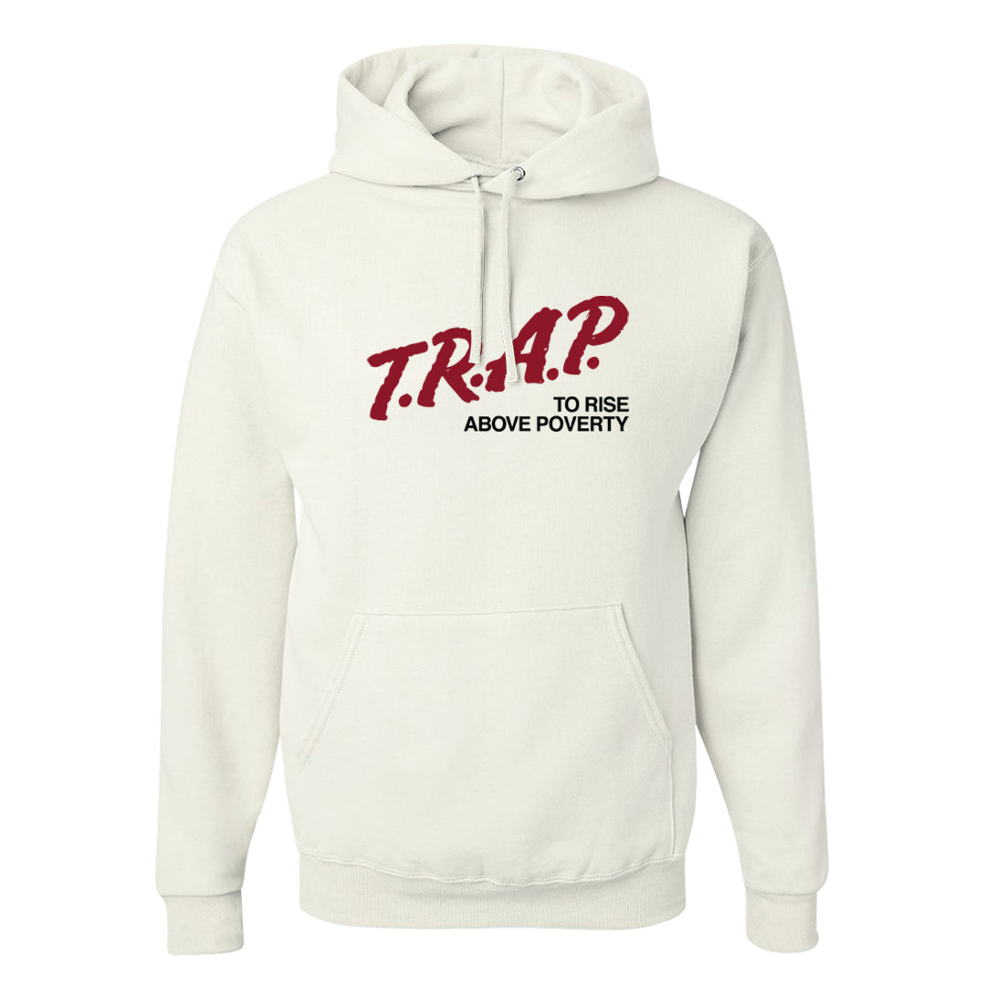 Chicago Low AF 1s Hoodie | Trap To Rise Above Poverty, White