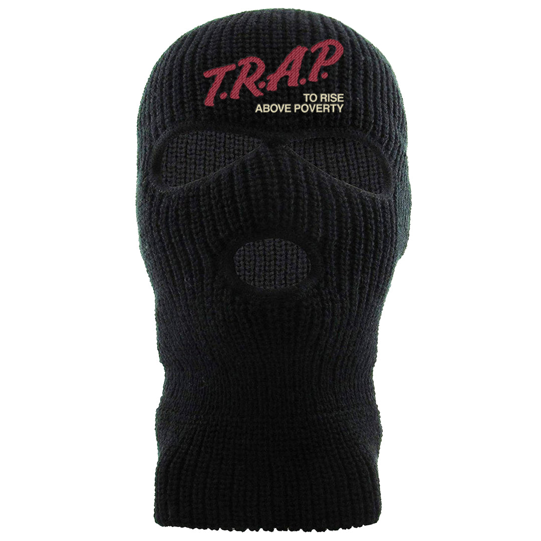 Chicago Low AF 1s Ski Mask | Trap To Rise Above Poverty, Black