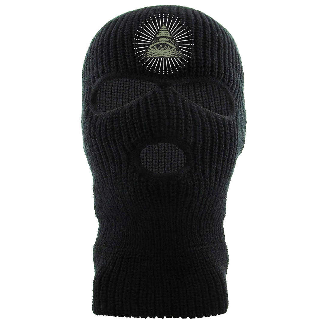 Color of The Month Low 1s Ski Mask | All Seeing Eye, Black