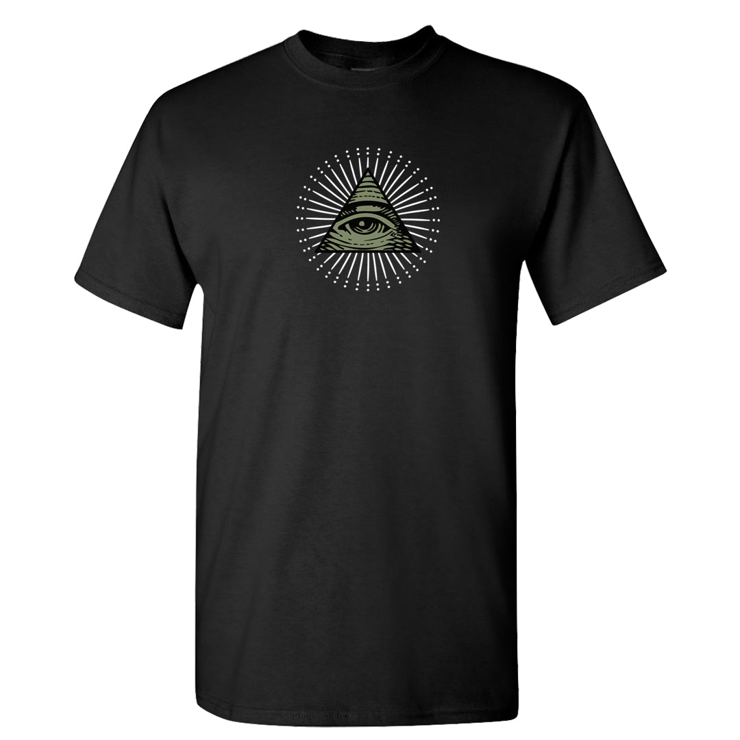 Color of The Month Low 1s T Shirt | All Seeing Eye, Black