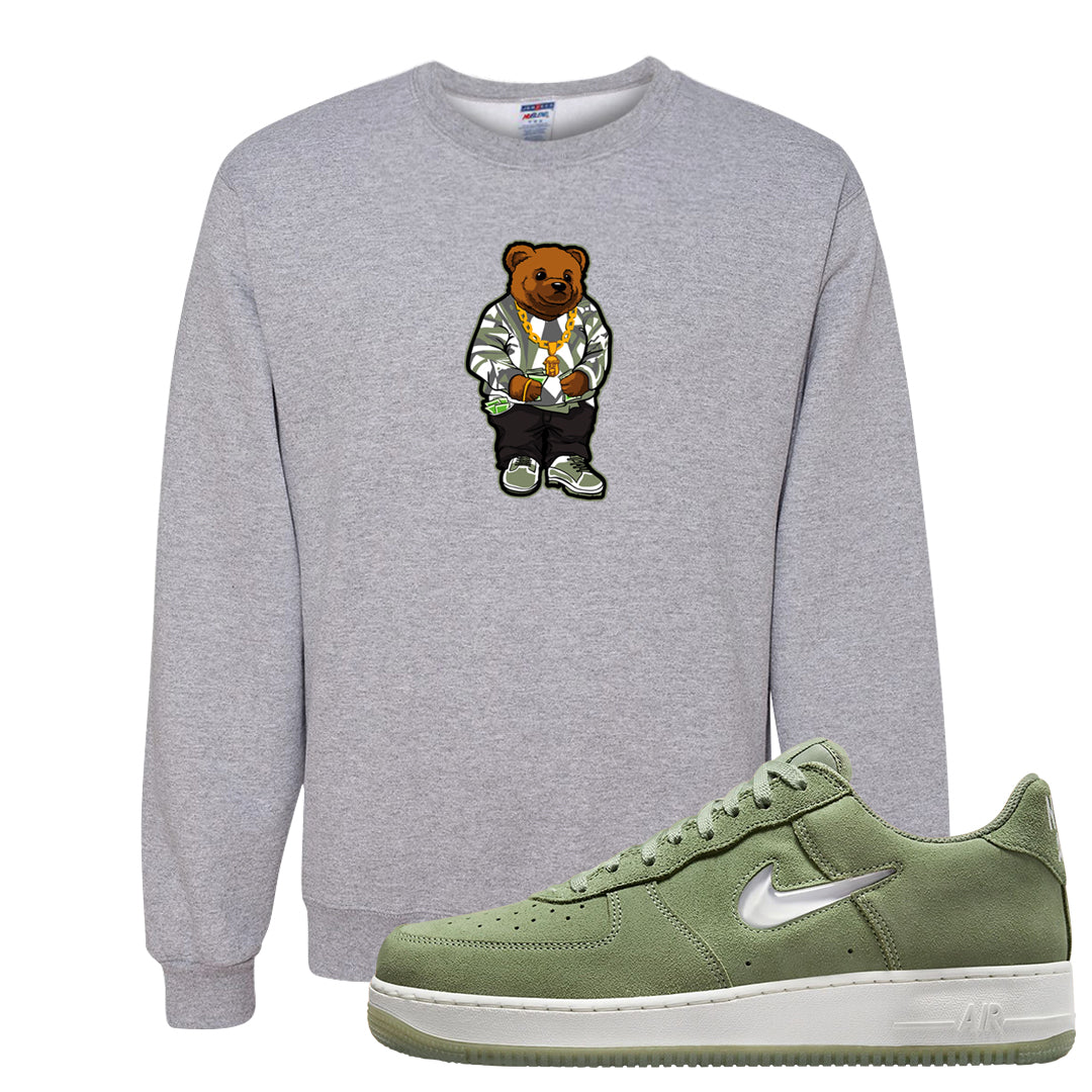 Color of The Month Low 1s Crewneck Sweatshirt | Sweater Bear, Ash