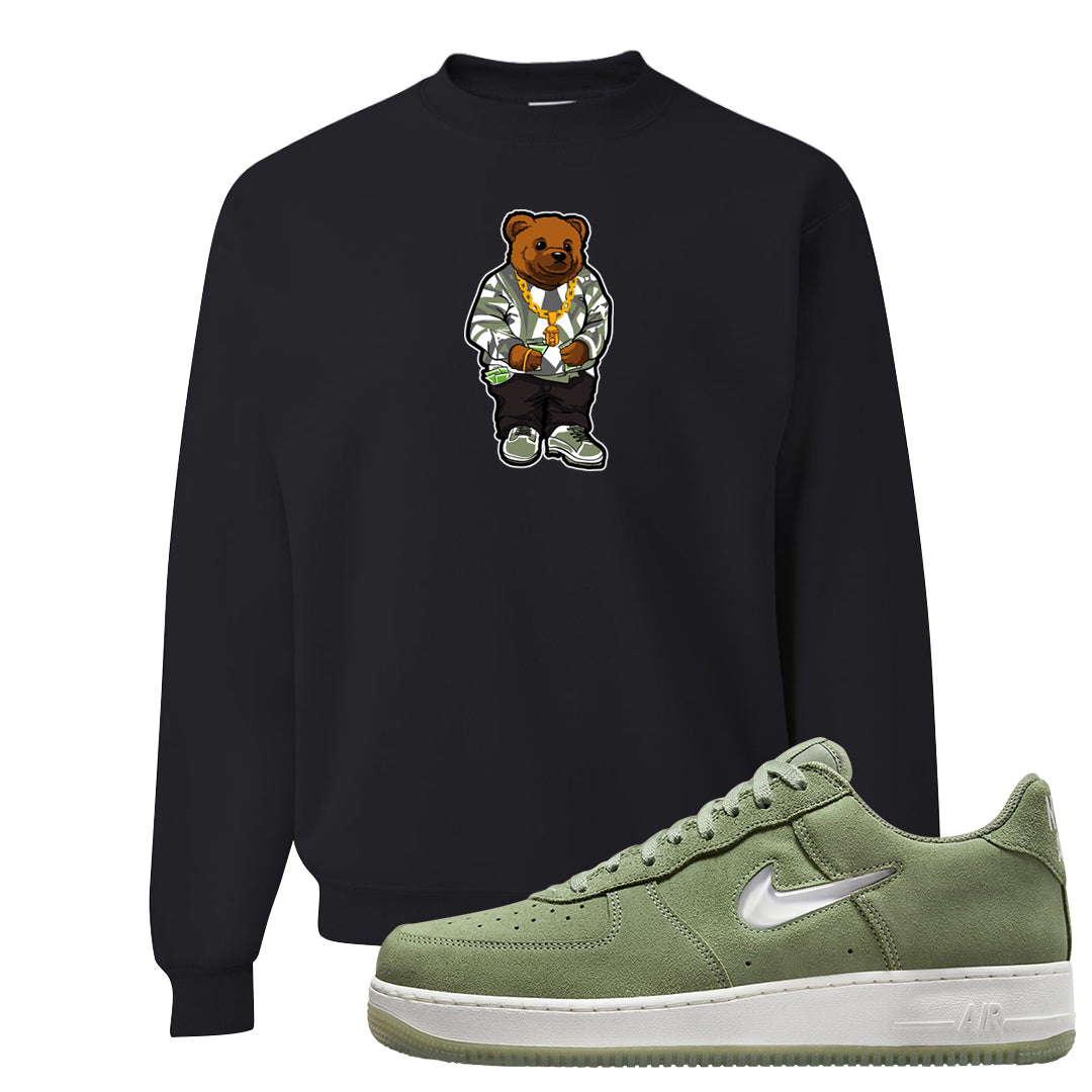 Color of The Month Low 1s Crewneck Sweatshirt | Sweater Bear, Black