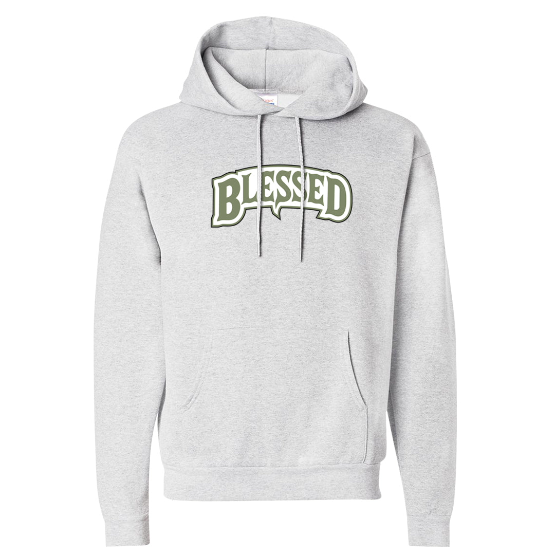 Color of The Month Low 1s Hoodie | Blessed Arch, Ash