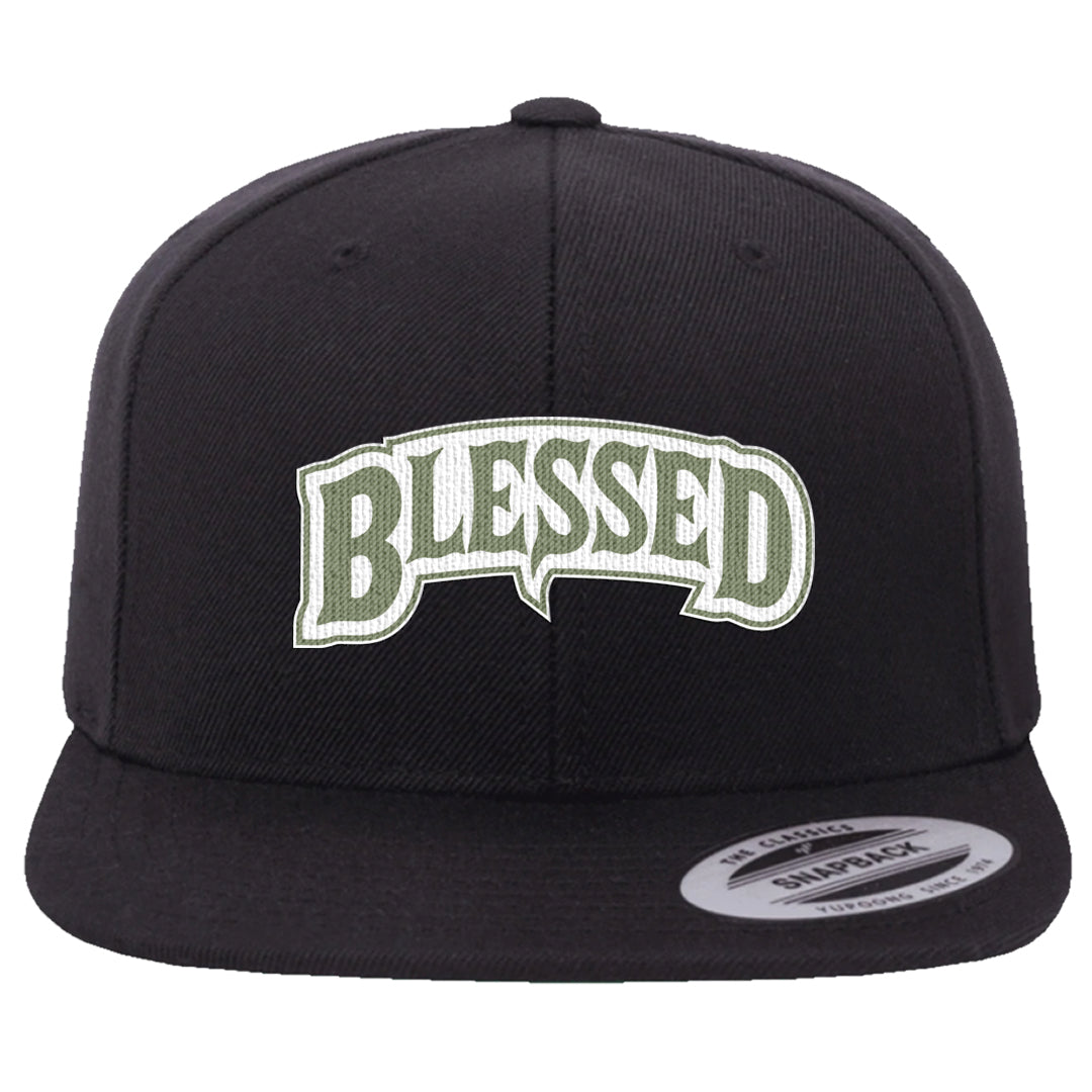 Color of The Month Low 1s Snapback Hat | Blessed Arch, Black