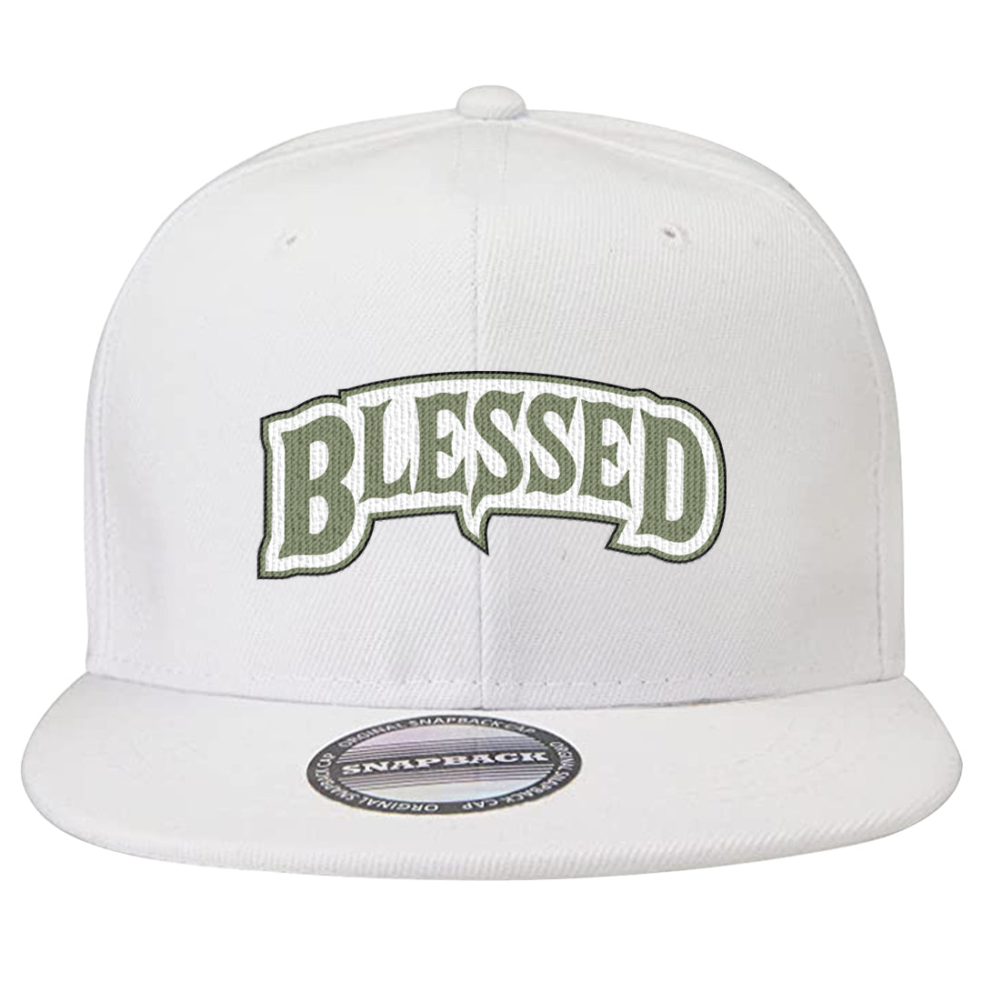 Color of The Month Low 1s Snapback Hat | Blessed Arch, White