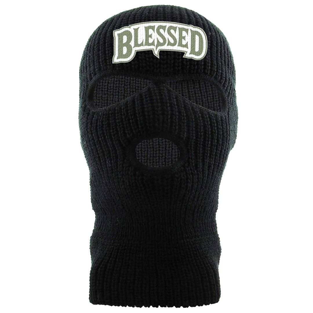 Color of The Month Low 1s Ski Mask | Blessed Arch, Black