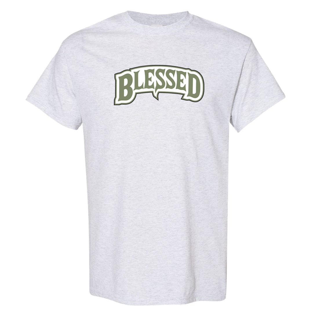 Color of The Month Low 1s T Shirt | Blessed Arch, Ash