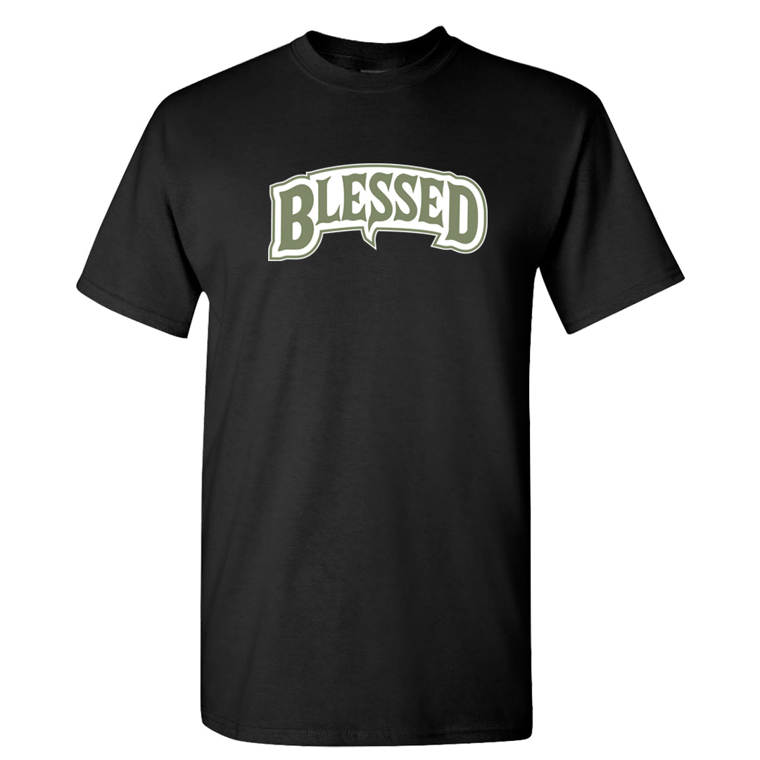 Color of The Month Low 1s T Shirt | Blessed Arch, Black