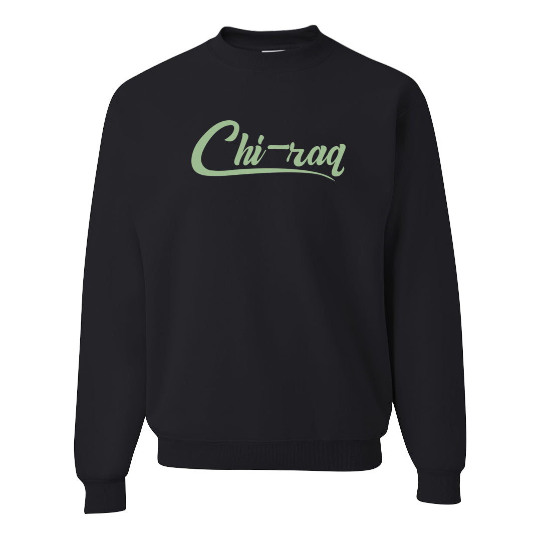 Color of The Month Low 1s Crewneck Sweatshirt | Chiraq, Black