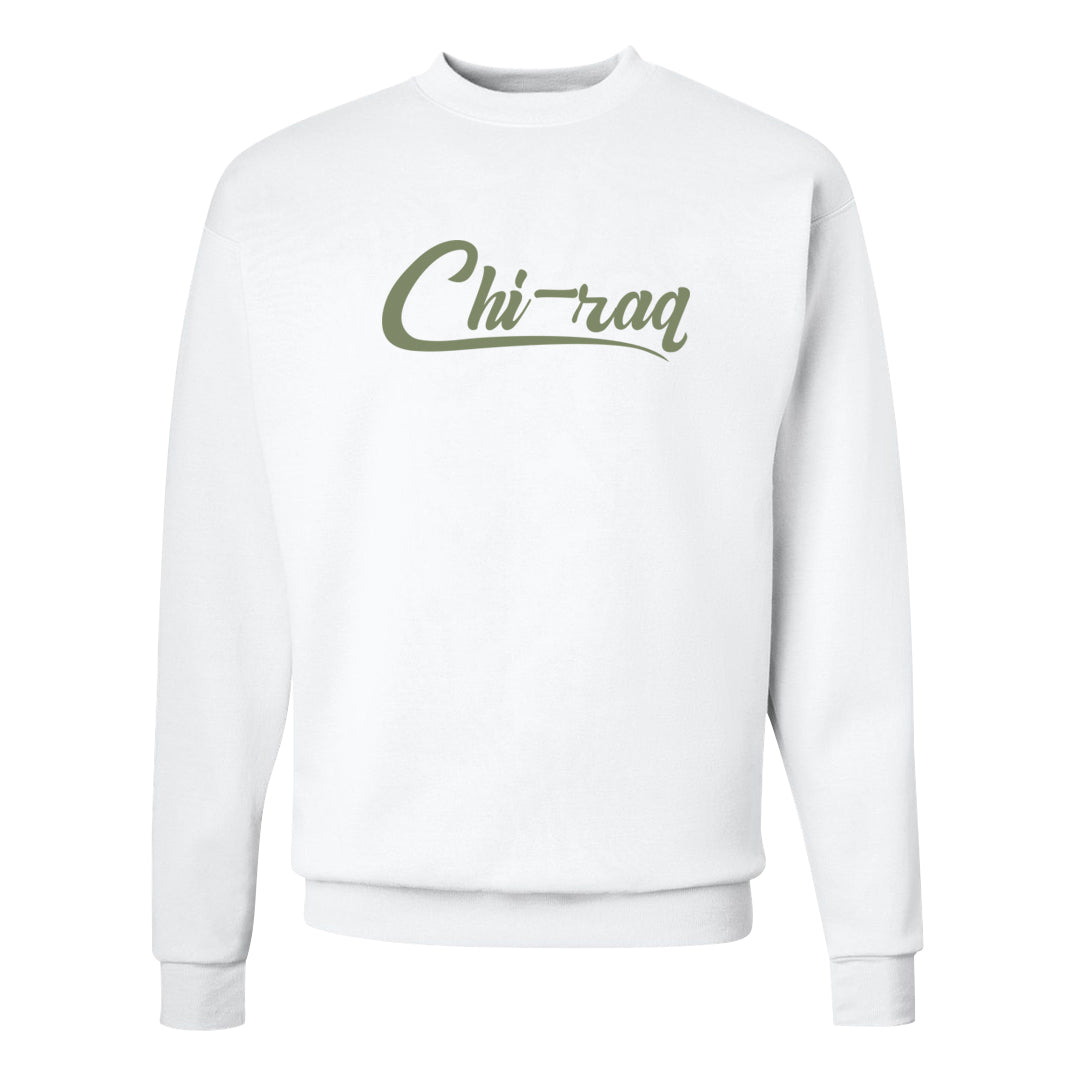 Color of The Month Low 1s Crewneck Sweatshirt | Chiraq, White