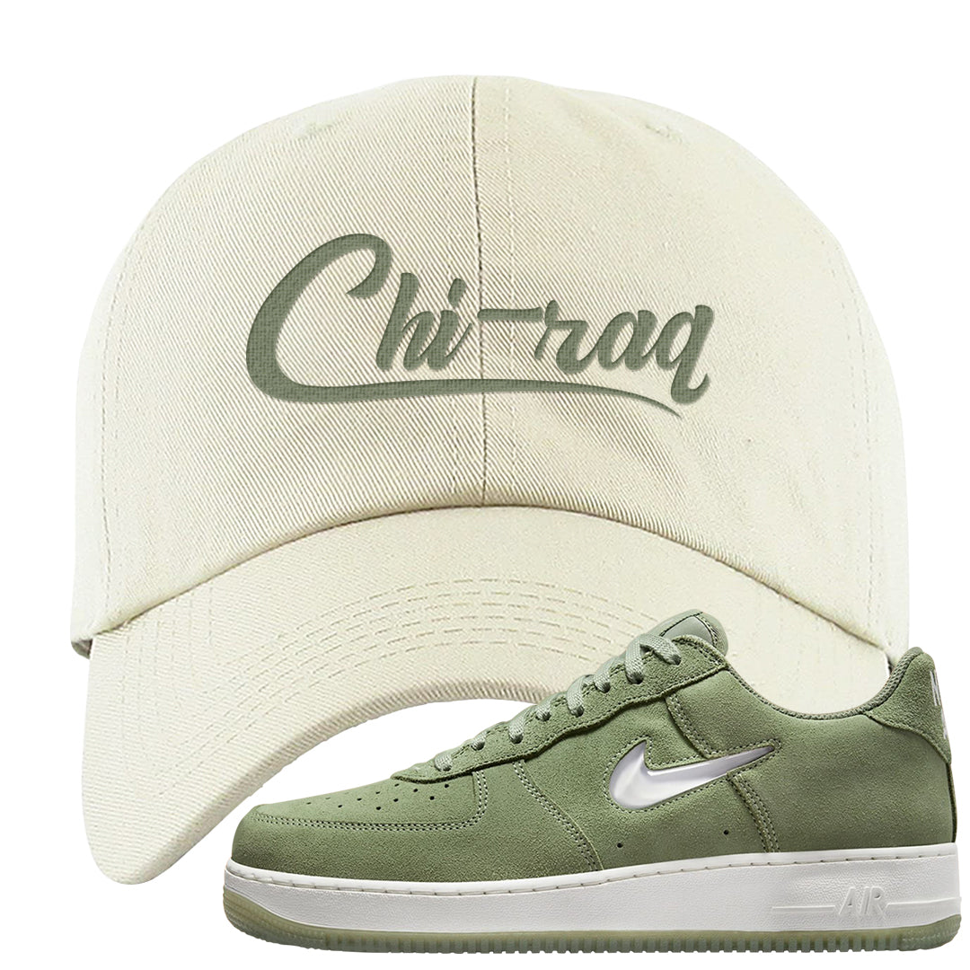 Color of The Month Low 1s Dad Hat | Chiraq, White