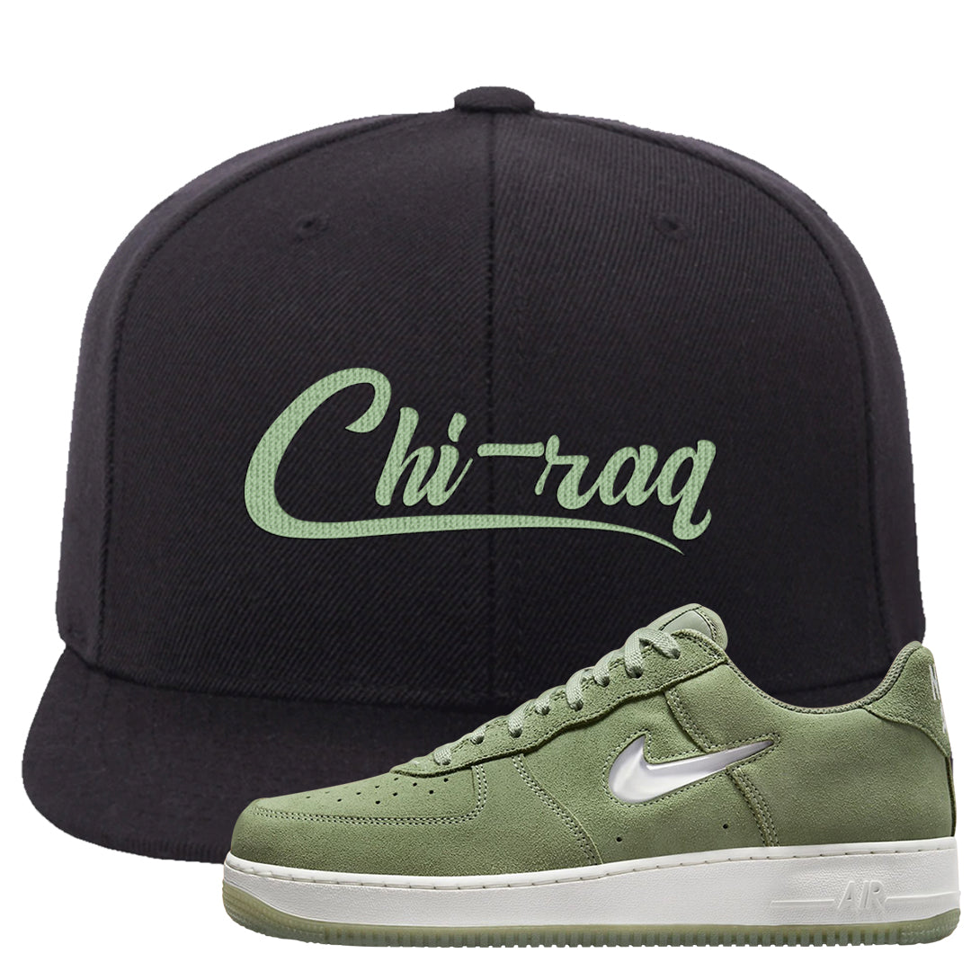 Color of The Month Low 1s Snapback Hat | Chiraq, Black