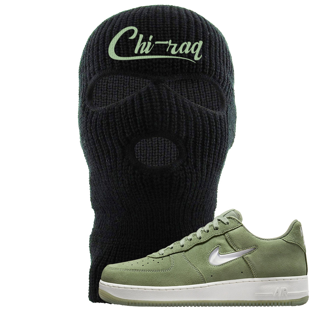 Color of The Month Low 1s Ski Mask | Chiraq, Black