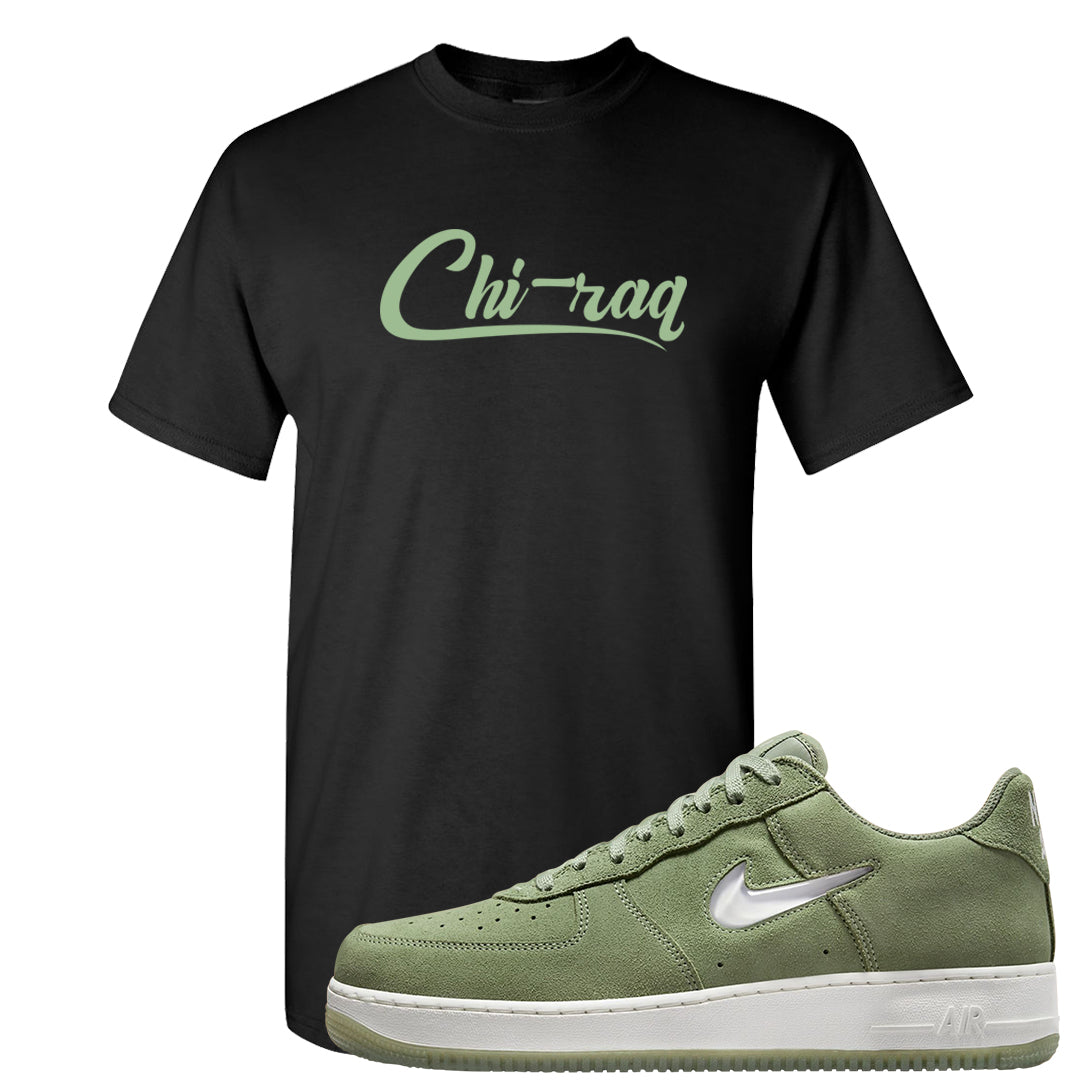 Color of The Month Low 1s T Shirt | Chiraq, Black